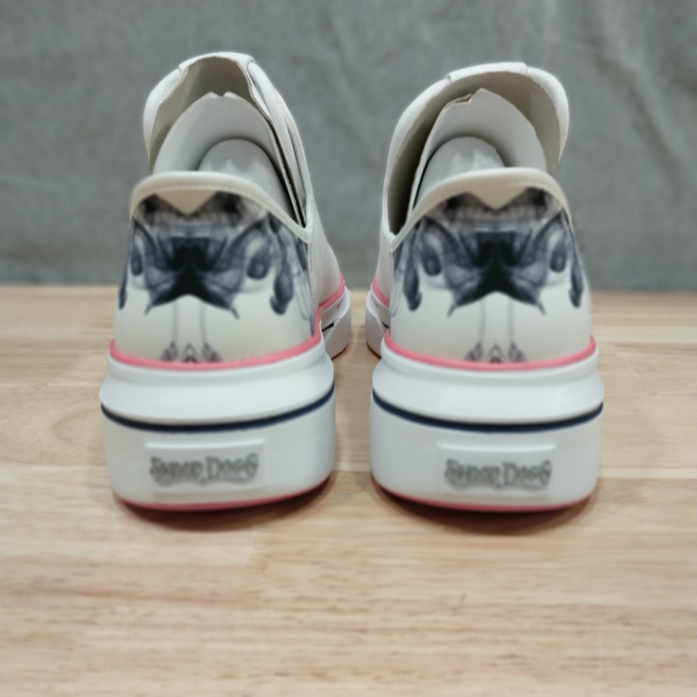 Skechers Sneakers Snoop Dogg One Boss Life Slip-Ins 6 White Pink Women - Picture 12 of 16